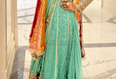MARIA B. CHIFFON mehndi/party dress