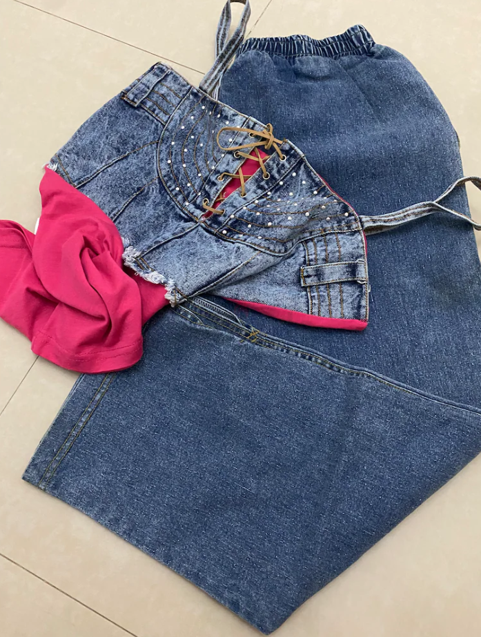 سيت نسائي گاجوال يتكون من قطعتين