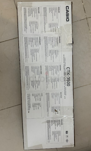 Piano CASIO CTK-3500