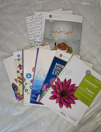 IGCSE grade 9,10 text books and work books British curriculum