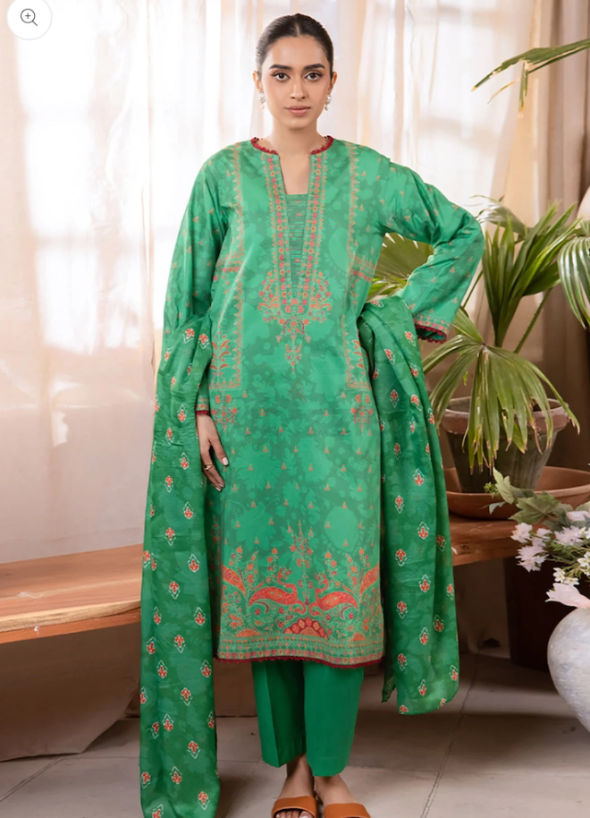 Pakistani branded lawn suit article 2024