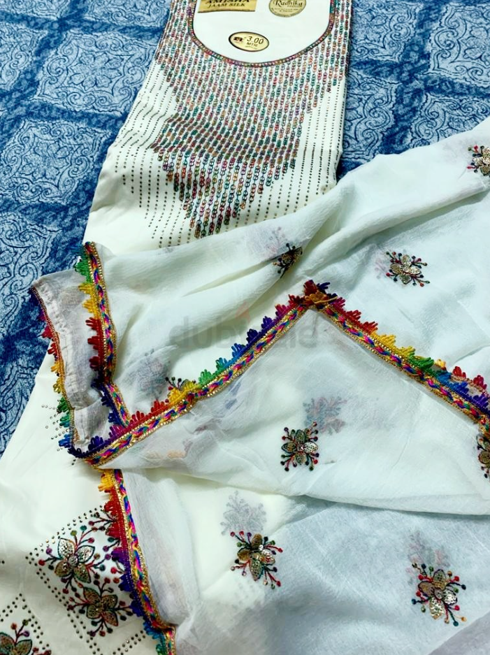 Shalwar kameez embroidered