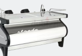 LaMarzocco Strada AV2 serviced with customization for coffeeshop