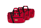3-Piece Lightweight Waterproof Polyester Luggage Duffle Bag/Gym Bag Set 20/22/24 Inch RED