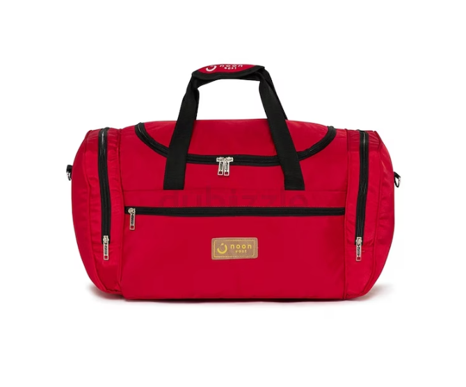 3-Piece Lightweight Waterproof Polyester Luggage Duffle Bag/Gym Bag Set 20/22/24 Inch RED