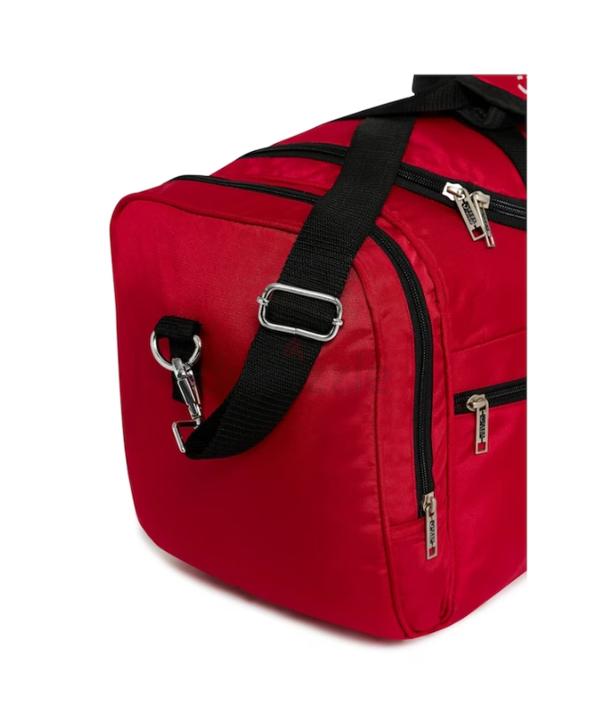 3-Piece Lightweight Waterproof Polyester Luggage Duffle Bag/Gym Bag Set 20/22/24 Inch RED