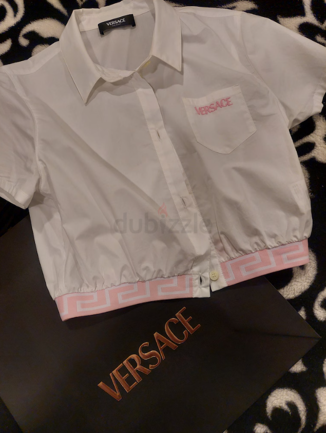 Original Versace Shirt Greca