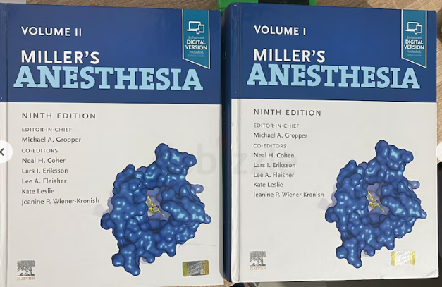 MILLER text book anesthesia 9th Edition