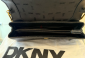 DKNY bag 2024 model – black gray monogram