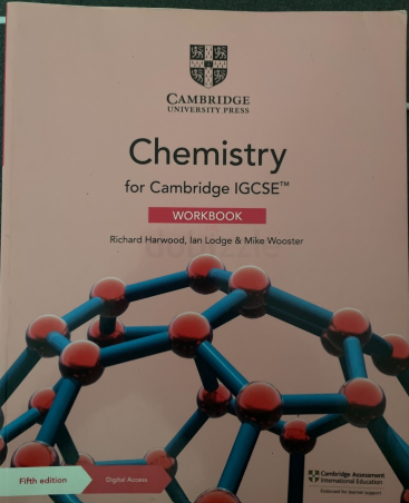 IGCSE Chemistry student and work book