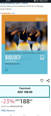 Edexcel biology 9-1 brand new student book