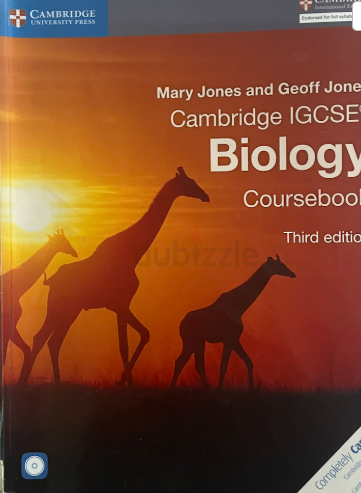 IGCSE Biology Course book