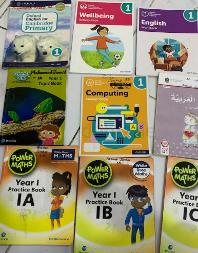 Westminster school year 1 books