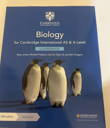 Biology As A level CIE coursebook