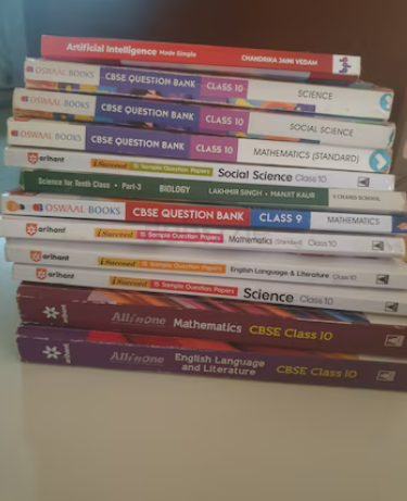 CBSE grade 10 Oswal Arihant Allin one question banks