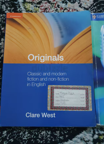 igcse Originals English textbook