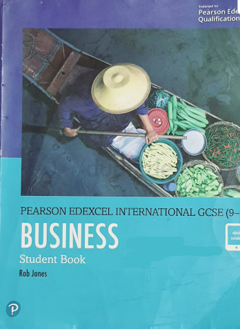 Pearson Edexcel GCSE 9-1 BUSINESS STUDENT BOOK
