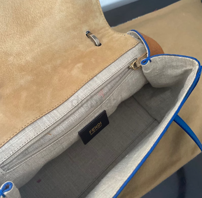 Fendi Silvana Flap Bag AUTHENTIC