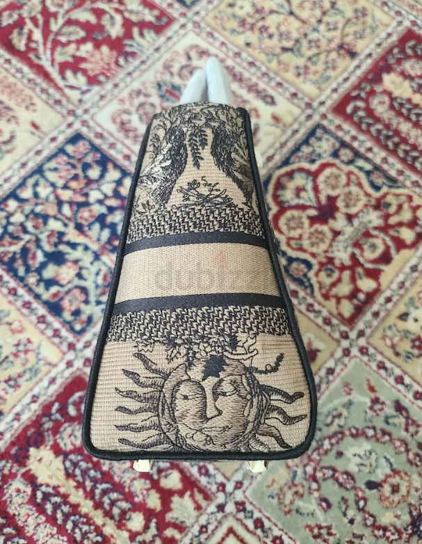 Christian Dior Medium Lady D-lite bag Toule De Jouy