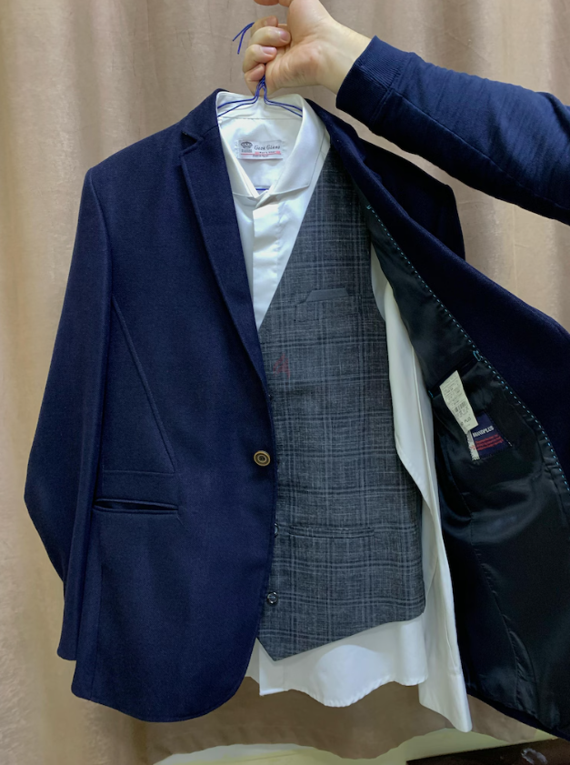 Turkish Blazer with Vest and Shirt