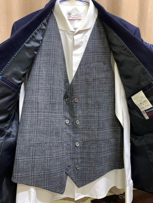 Turkish Blazer with Vest and Shirt