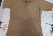 Brown polo shirt, size 11-12 years