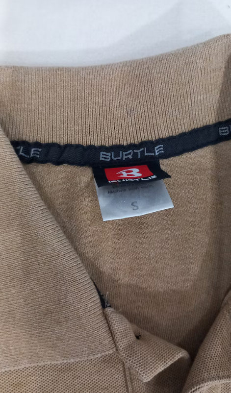 Brown polo shirt, size 11-12 years