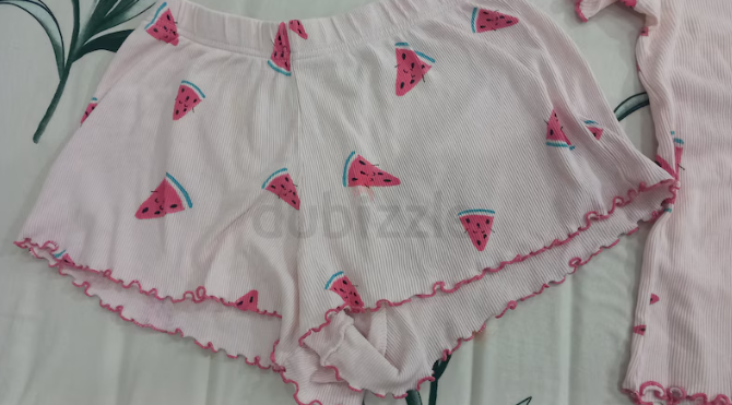 Two-piece cotton pajamas, size M