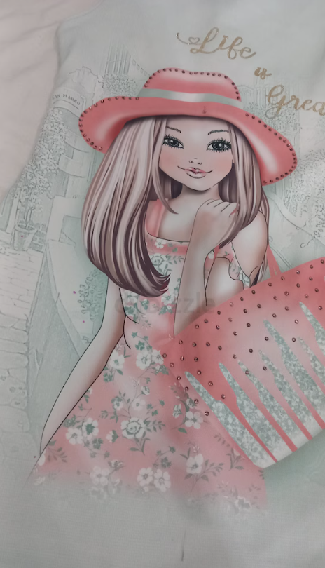 Beautiful beaded dress for girls size 7 years