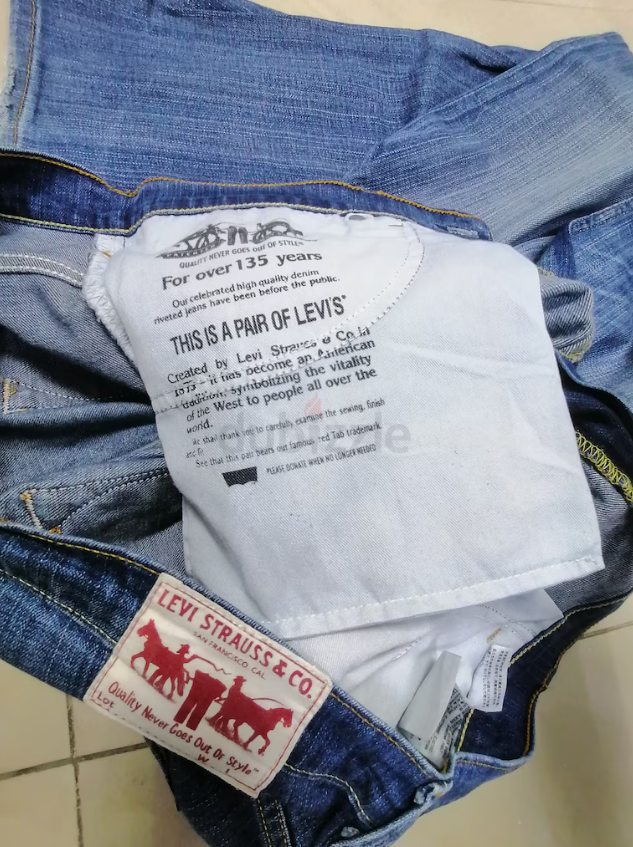 Levis denim