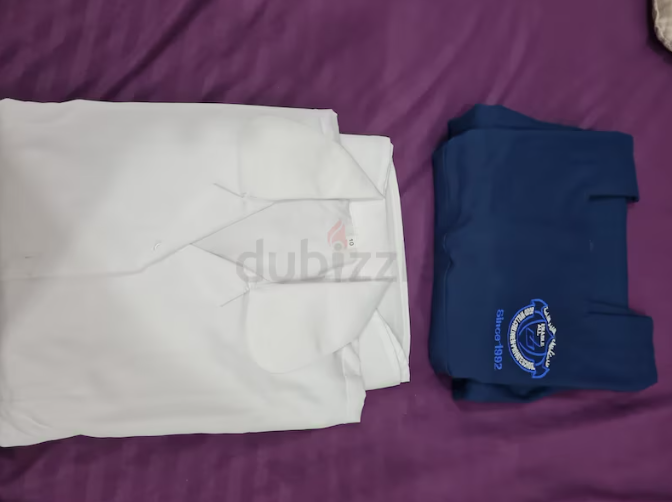 ملابس مدرسة أطفال بيت الخير جديدة قياس ١٠ سنوات