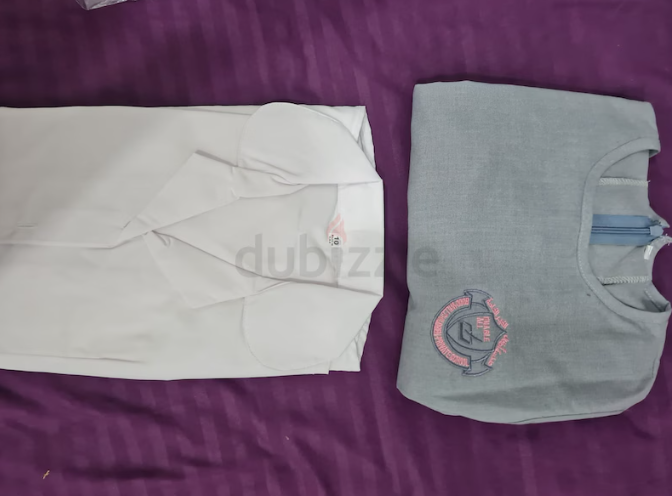 ملابس مدرسة أطفال بيت الخير جديدة قياس ١٠ سنوات