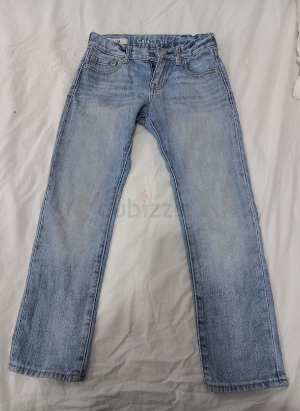 Boys slim jeans size 7 years