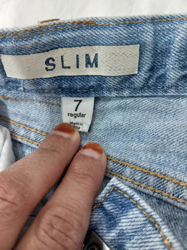 Boys slim jeans size 7 years