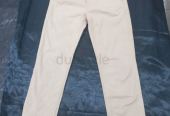 Beige cloth pants for boys, size 5 to 6 years