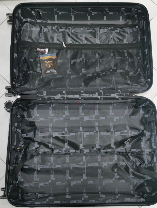 28 inches para john hard spin trolley bag