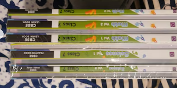 Grade 7 BYJUS textbooks and workbooks