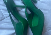 Zara Green Heels