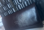Real Leather GucciBrown Wallet