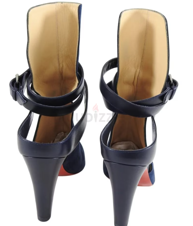 Authentic Christian Louboutin leather boots