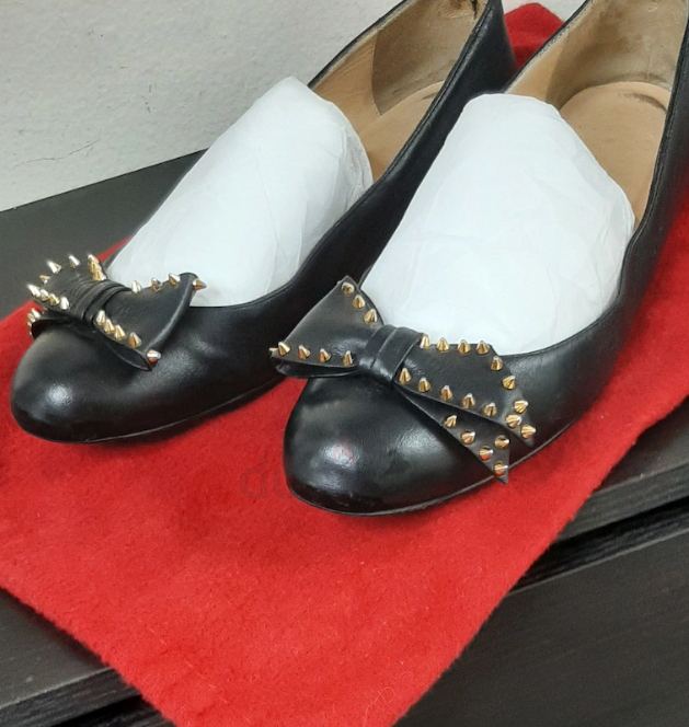 Authentic Christian Louboutin ballerina shoes 38/5