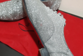 Authentic Christian Louboutin glitter shoes 38/5