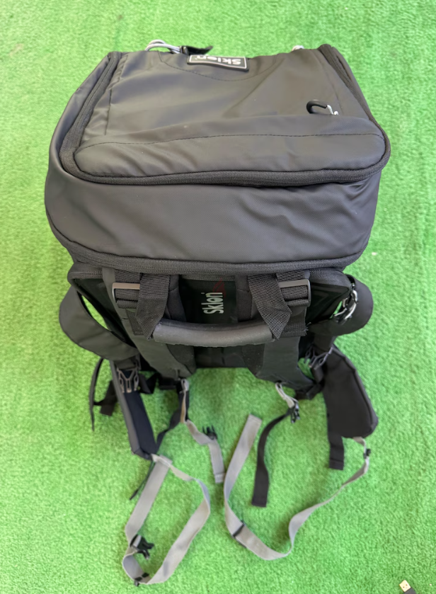 Sklon Ski Boot Bag Backpack – 55-65 Liter Expansion – Waterproof Winter Sport Pack for Travel Allow