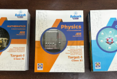 Aakash Byjus Grade 11/ JEE preparation unused guide books ( phy, chem and maths )