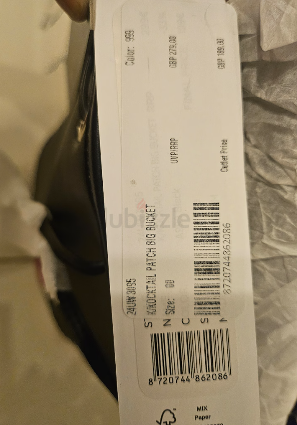 Karl Lagerfeld Leather crossbody bag Never worn Black, Leather