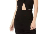 New Bebe Women Black Dress Medium Size