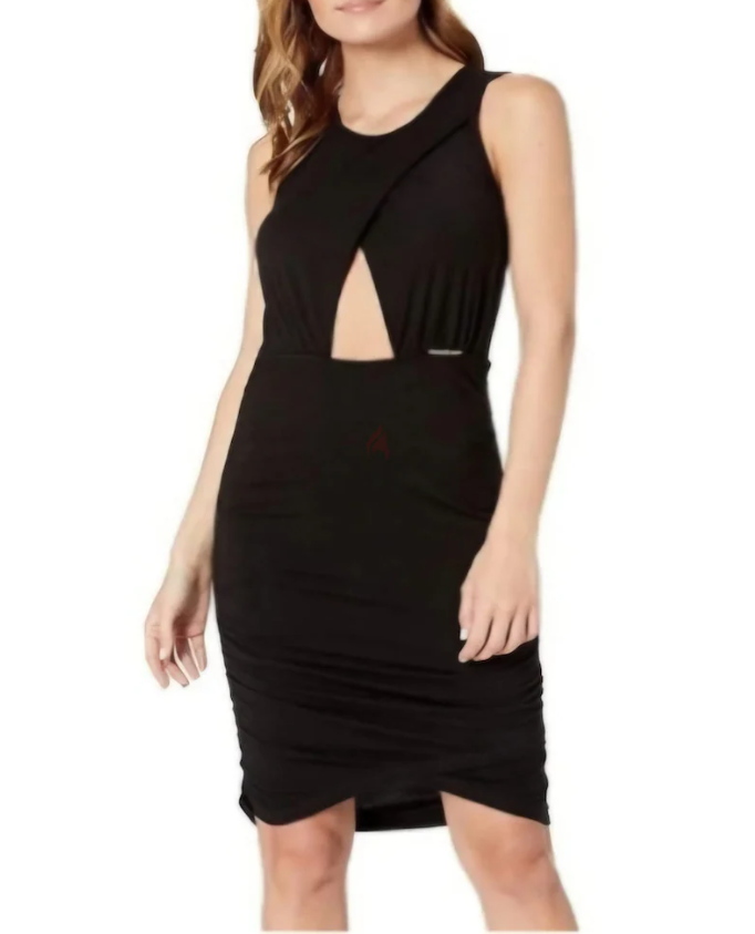 New Bebe Women Black Dress Medium Size