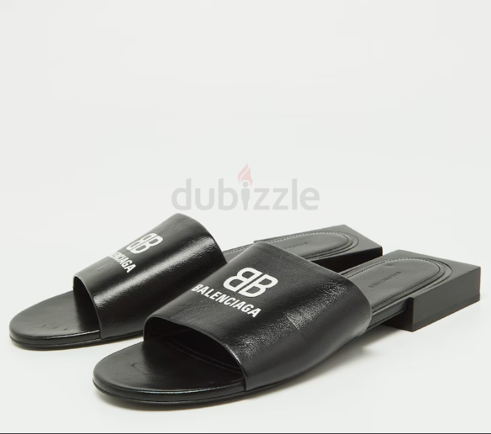 Authentic Balenciaga BB box sandals
