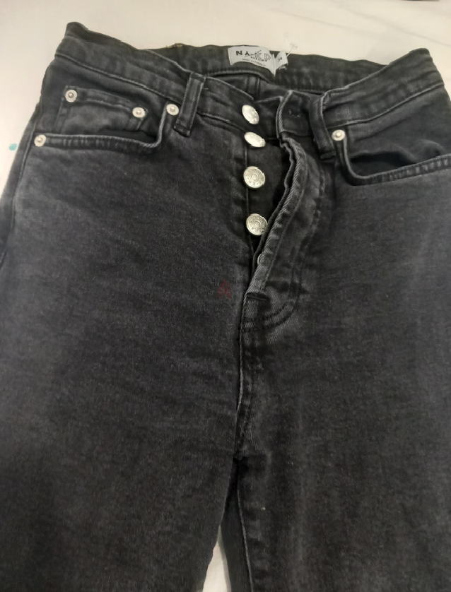 Girls light black jeans, size 34