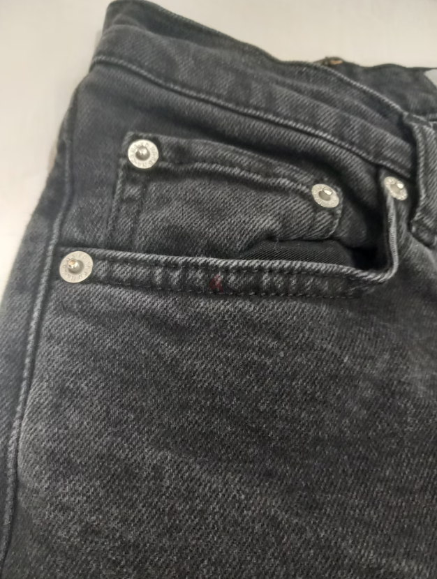 Girls light black jeans, size 34